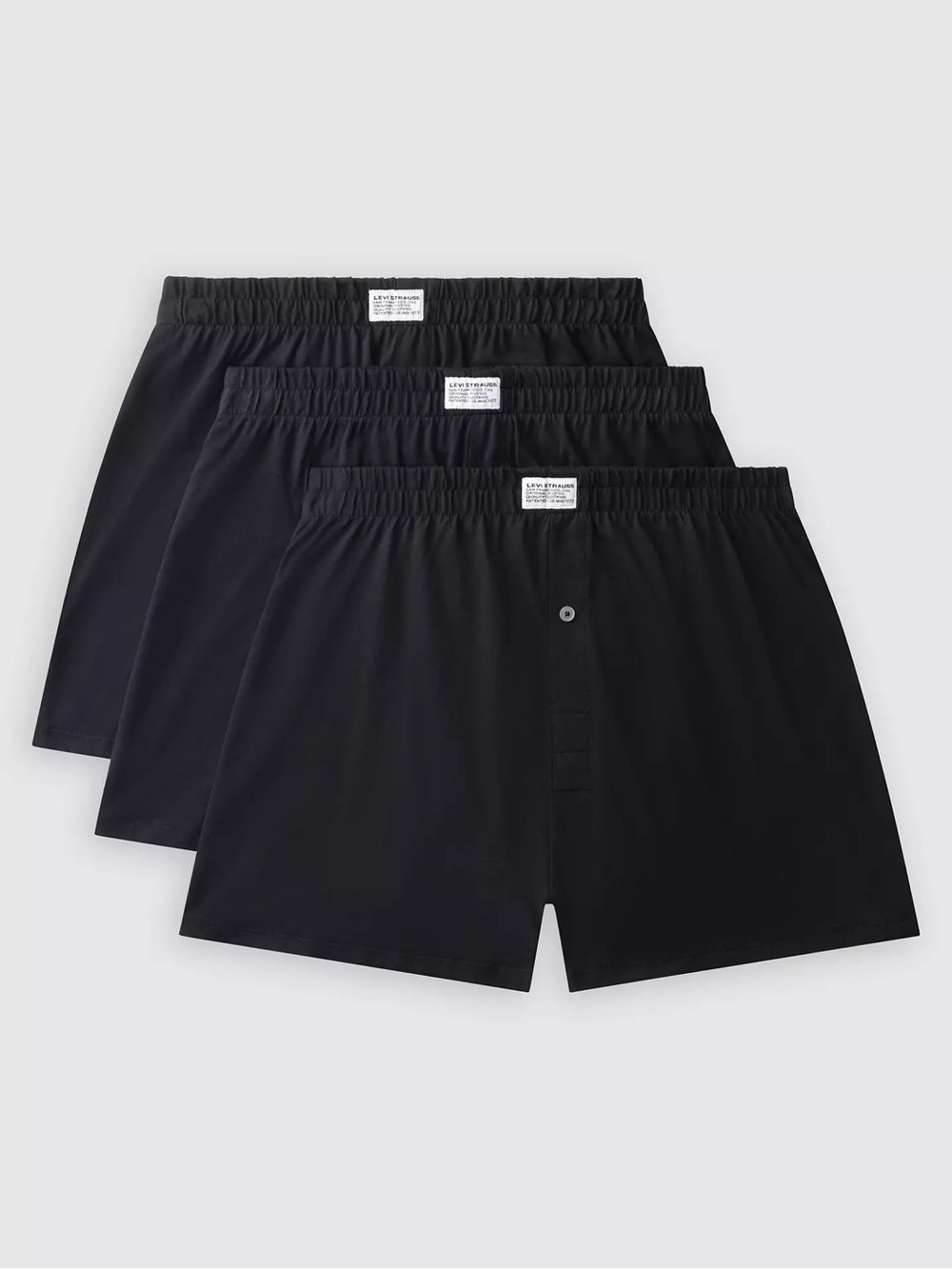 Levi’s Loose Jersey Boxers (3 pack) - Black - Size L (Set of 2)